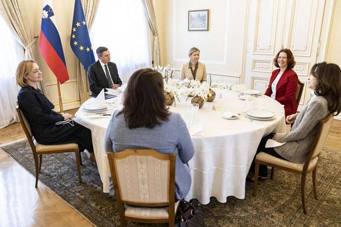 Predsednik Pahor se je srečal z novo veleposlanico Združenih držav Amerike